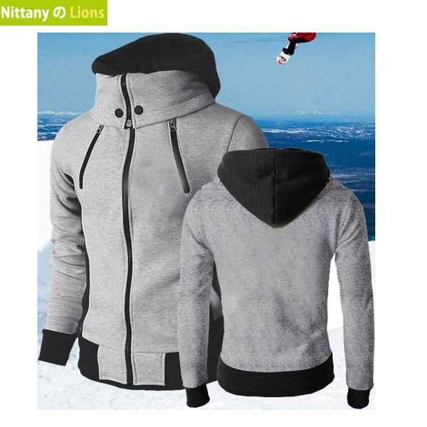 men's hoodies & sweatshirts winter hoodie coat zipper decoration warm windbreaker jacket male casual fitness clothes oversize outwear, Black
men's hoodies & sweatshirts winter hoodie coat zipper decoration warm windbreaker jacket male casual fitness clothes oversize outwear, Black