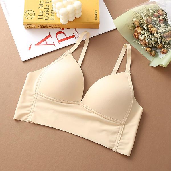 bras gobetter women's underwear seamless gathering triangle cup for women push up bralette brassiere lingerie, Red;black
bras gobetter women's underwear seamless gathering triangle cup for women push up bralette brassiere lingerie, Red;black