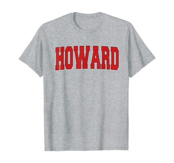 howard wi wisconsin varsity style usa vintage sports t-shirt, White;black 
howard wi wisconsin varsity style usa vintage sports t-shirt, White;black