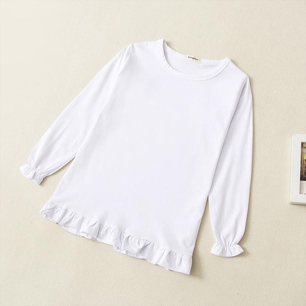 spring autumn kids clothes baby girl long sleeve t shirt cotton solid color ruffle basic childrens clothing roupas, Blue
spring autumn kids clothes baby girl long sleeve t shirt cotton solid color ruffle basic childrens clothing roupas, Blue