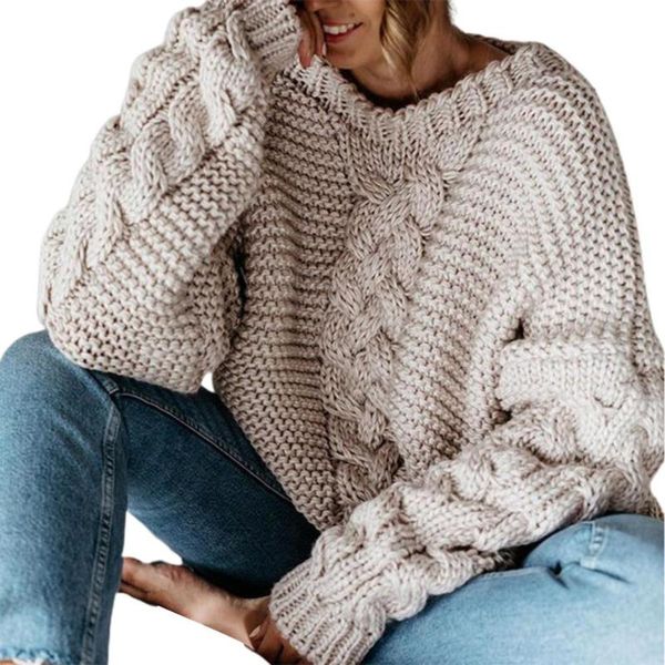 women's sweaters female simple crew neck warm pullover streetwear loose sweater solid color for office, White;black
women's sweaters female simple crew neck warm pullover streetwear loose sweater solid color for office, White;black