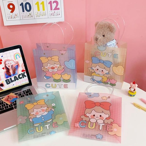storage bags lovely bag cartoon style pvc material girl portable shopping cosmetics gift
storage bags lovely bag cartoon style pvc material girl portable shopping cosmetics gift