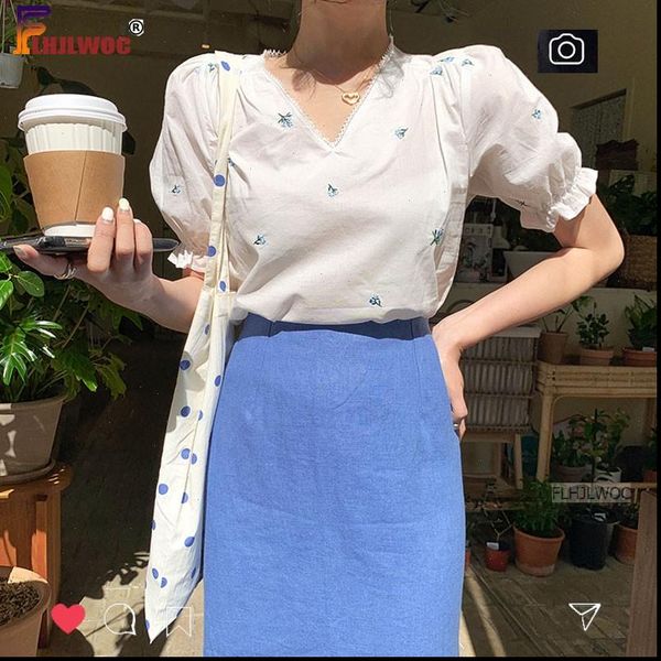 cute chic sweet girls holiday date wear women puff sleeve japan style lolita embroidery white shirt blouse flhjlwoc
cute chic sweet girls holiday date wear women puff sleeve japan style lolita embroidery white shirt blouse flhjlwoc