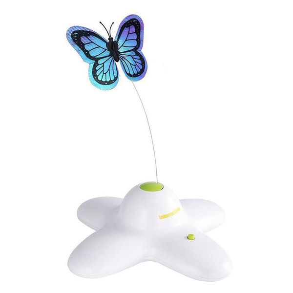 cat toys spinning teaser toy rotating shiny butterfly with two replacement flashing butterflies
cat toys spinning teaser toy rotating shiny butterfly with two replacement flashing butterflies