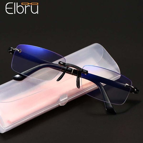 sunglasses elbru anti blue light frameless reading glasses women men ultralight clear presbyopia eyeglasses with box cloth diopters 1.0 4.0, White;black
sunglasses elbru anti blue light frameless reading glasses women men ultralight clear presbyopia eyeglasses with box cloth diopters 1.0 4.0, White;black