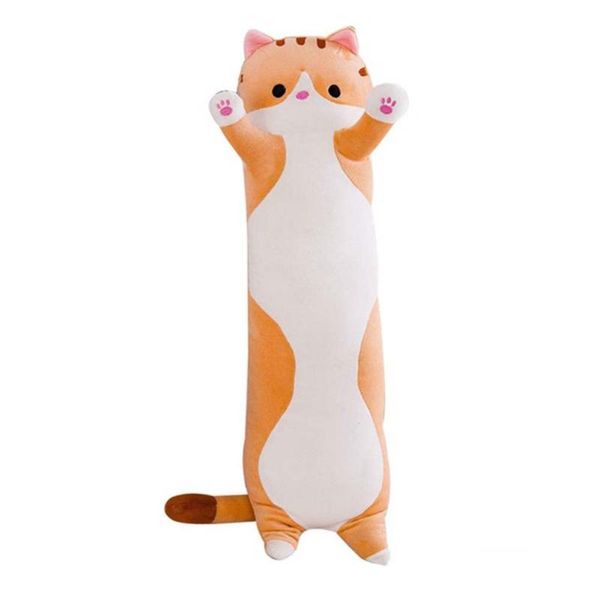 pillow 50cm cute cat plush toy long sleeping doll soft stuffed kitten children knee pillows
pillow 50cm cute cat plush toy long sleeping doll soft stuffed kitten children knee pillows