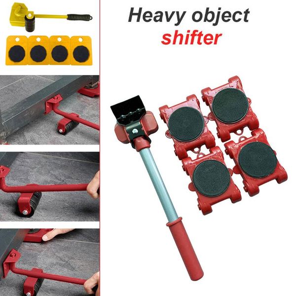 professional hand tool sets heavy object lifter 5pcs/set furniture moving transport set 4 mover roller+1 wheel bar household
professional hand tool sets heavy object lifter 5pcs/set furniture moving transport set 4 mover roller+1 wheel bar household