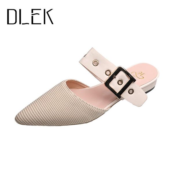 dlek women square heel slides outside female black pointed toe slippers summer causal buckle fashion ladies shoes sandals
dlek women square heel slides outside female black pointed toe slippers summer causal buckle fashion ladies shoes sandals