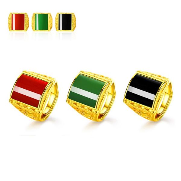 cluster rings male shakin gold open trendy concise green natural crystal brass men jewelry, Golden;silver
cluster rings male shakin gold open trendy concise green natural crystal brass men jewelry, Golden;silver