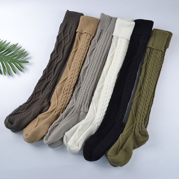 autumn and winter knitted long wool high socks children's warm twist rhombic stockings c0224, Black;white
autumn and winter knitted long wool high socks children's warm twist rhombic stockings c0224, Black;white