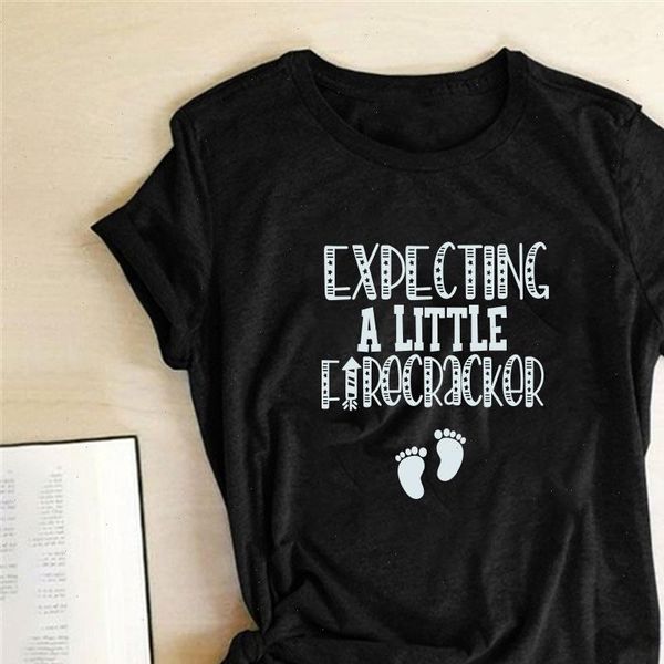 expecting a little firecracker printing t shirts women shirts summer tshirt women casual womens clothing mujer camisetas, White
expecting a little firecracker printing t shirts women shirts summer tshirt women casual womens clothing mujer camisetas, White