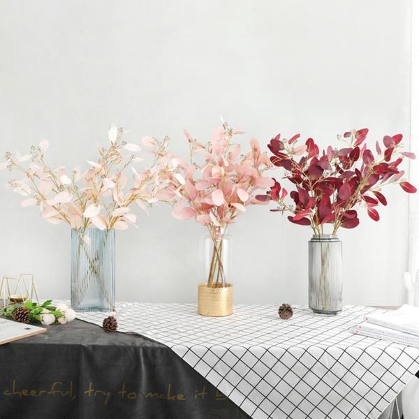 1pc artificial eucalyptus leaves fake flower plant wedding home cafe party decor
1pc artificial eucalyptus leaves fake flower plant wedding home cafe party decor