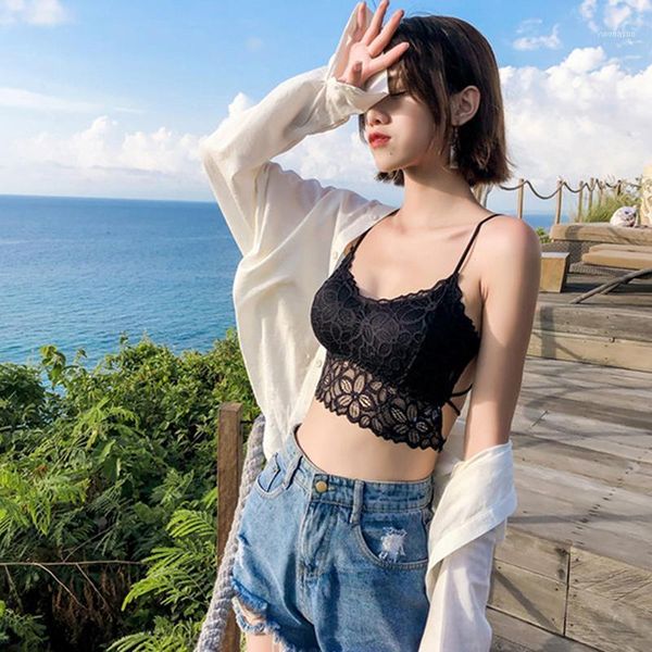 fashion camisole women lady lace strap crop camis tube vest chest wrap bandeau girl underwear night suit1, Black;white
fashion camisole women lady lace strap crop camis tube vest chest wrap bandeau girl underwear night suit1, Black;white