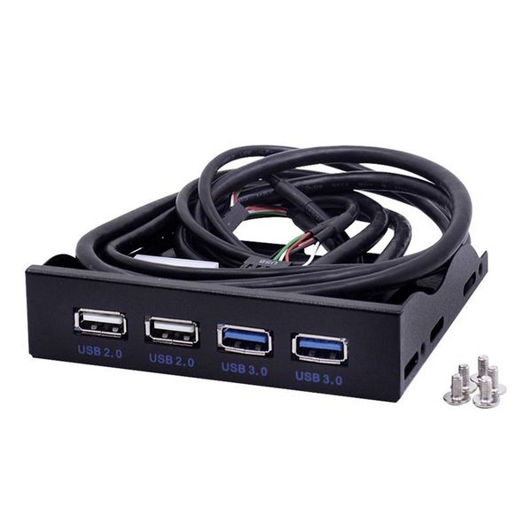 computer cables & connectors host hardware 4-port hub usb3.0x2+usb2.0x2 floppy drive panel for pc desk3.5-inch bay
computer cables & connectors host hardware 4-port hub usb3.0x2+usb2.0x2 floppy drive panel for pc desk3.5-inch bay