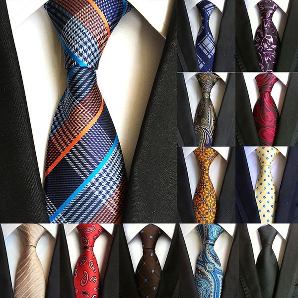 fashion classic men's tie plaid striped jacquard silk necktie business formal wedding party 8cm 1200 needles corbatas gravata, Blue;purple
fashion classic men's tie plaid striped jacquard silk necktie business formal wedding party 8cm 1200 needles corbatas gravata, Blue;purple