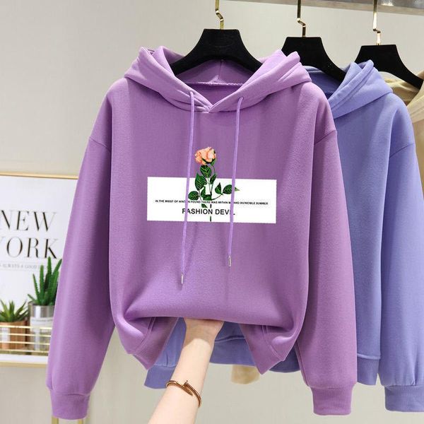 women's hoodies & sweatshirts flower pullovers casual wear autumn and winter women, Black
women's hoodies & sweatshirts flower pullovers casual wear autumn and winter women, Black