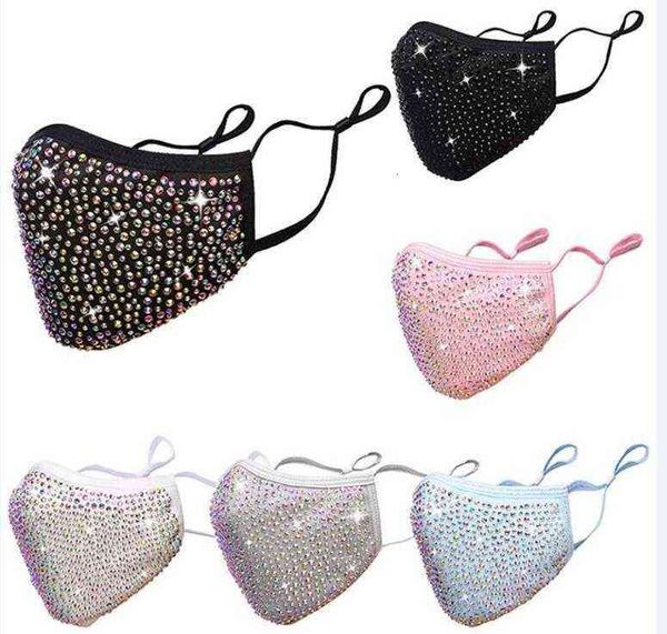 luxurious dustproof face mask bling diamond protective pm2.5 mouth s washable reusable women rhinestones
luxurious dustproof face mask bling diamond protective pm2.5 mouth s washable reusable women rhinestones