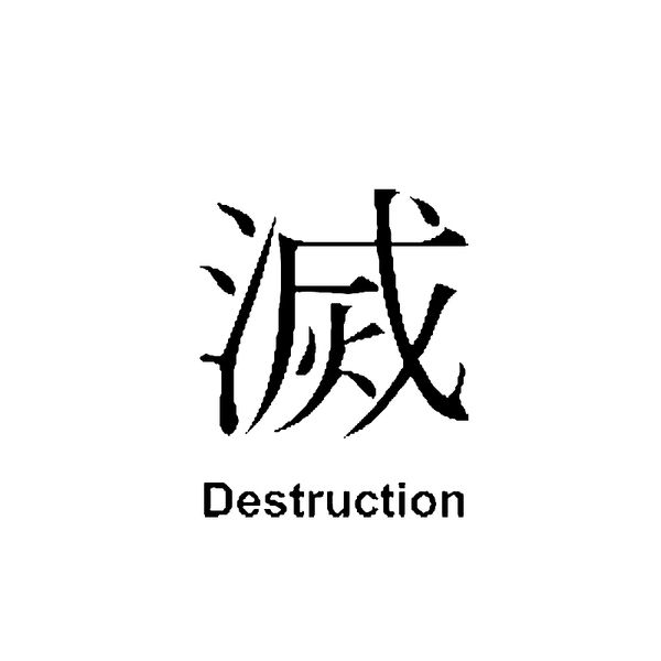 12.7cm*15.5cm personalized chinese kanji destruction vinyl high-quality car sticker motorcycle decals c15-0325 
12.7cm*15.5cm personalized chinese kanji destruction vinyl high-quality car sticker motorcycle decals c15-0325