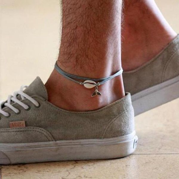 europe and america popular natural shell anklets simple rope fishtail alloy double layer anklets foot ornaments wholesale, Red;blue
europe and america popular natural shell anklets simple rope fishtail alloy double layer anklets foot ornaments wholesale, Red;blue