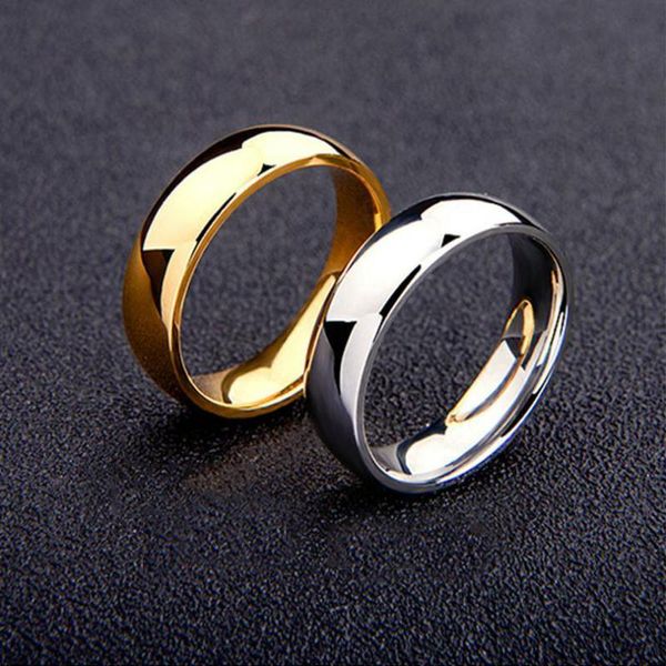 wedding rings simple 8mm stainless steel glossy smooth women's men's couple fashion jewelry party holiday gifts, Slivery;golden
wedding rings simple 8mm stainless steel glossy smooth women's men's couple fashion jewelry party holiday gifts, Slivery;golden