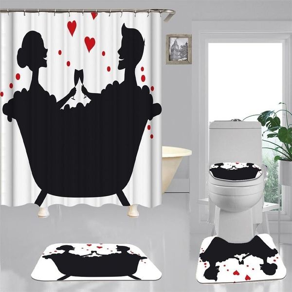 shower curtains bathroom decor waterproof curtain set toilet seat cover non-slip bath mat rug carpet polyester fabric washable
shower curtains bathroom decor waterproof curtain set toilet seat cover non-slip bath mat rug carpet polyester fabric washable