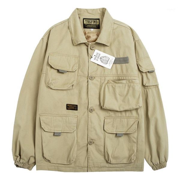 outdoor jackets&hoodies autumn men's multi-pocket casual tooling coat camping climbing hunting lapel single-breasted couple jacket1, Blue;black
outdoor jackets&hoodies autumn men's multi-pocket casual tooling coat camping climbing hunting lapel single-breasted couple jacket1, Blue;black