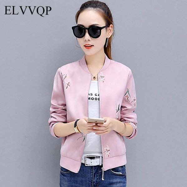 casual spring windbreaker female bomber jackets plus size long sleeve women floral embroidery jacket 2021 big size coats jackets, Black;brown
casual spring windbreaker female bomber jackets plus size long sleeve women floral embroidery jacket 2021 big size coats jackets, Black;brown