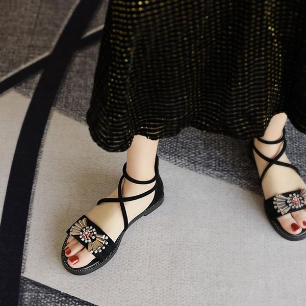 2021 summer flat sandal shoe suit female beige women's heels large size bling bling without black velvet girls comfort big new
2021 summer flat sandal shoe suit female beige women's heels large size bling bling without black velvet girls comfort big new