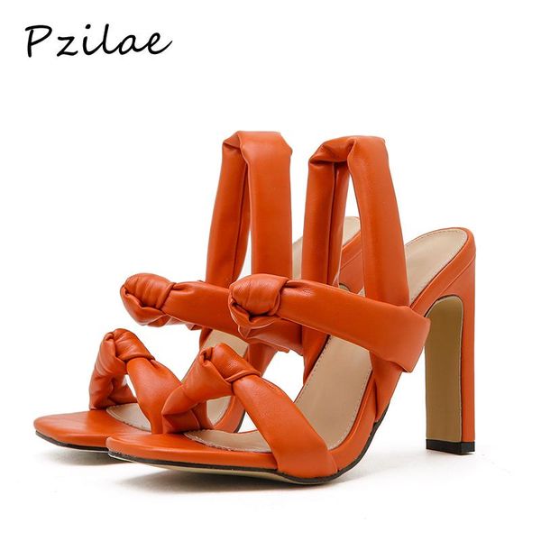 pzilae new knot design shoes woman sandals 2021 summer square toe high heels sandals women good quality dress shoes big size 42, Black
pzilae new knot design shoes woman sandals 2021 summer square toe high heels sandals women good quality dress shoes big size 42, Black