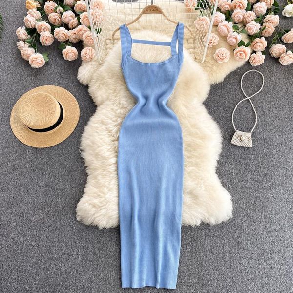 casual dresses gagaok woman 2021 summer office lady sheath hollow out square collar spaghetti strap knitting harajuku solid dress, Black;gray
casual dresses gagaok woman 2021 summer office lady sheath hollow out square collar spaghetti strap knitting harajuku solid dress, Black;gray