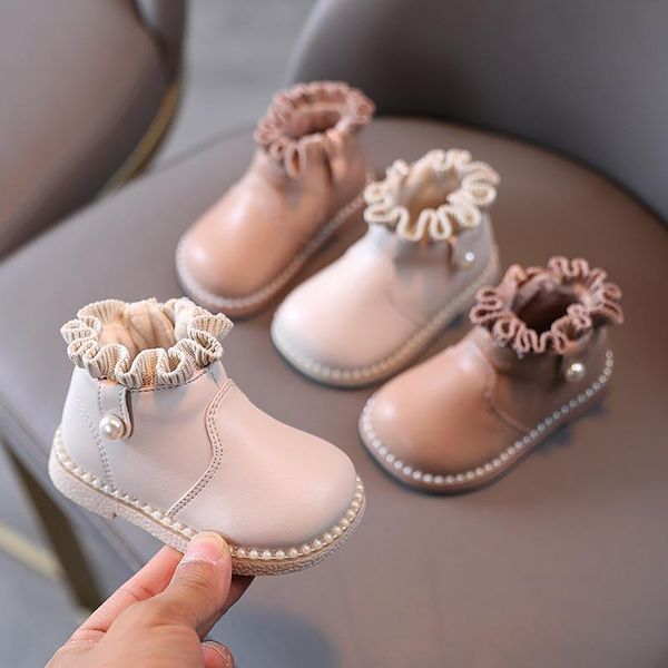 first walkers autumn winter children's casual shoes baby girl snow boots pu leather fashion princess pink beige color
first walkers autumn winter children's casual shoes baby girl snow boots pu leather fashion princess pink beige color