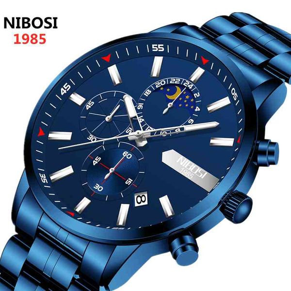watches nibosi 2021 brand luxury fashion watch men waterproof date clock sport mens quartz wristwatch relogio masculino, Slivery;brown
watches nibosi 2021 brand luxury fashion watch men waterproof date clock sport mens quartz wristwatch relogio masculino, Slivery;brown