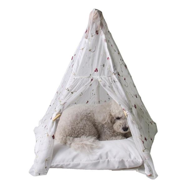 kennels & pens 1pc diy embroidered yarn pet camping tent sleeping bed mat puppy dog cat mosquito nets cage kitty play house gift
kennels & pens 1pc diy embroidered yarn pet camping tent sleeping bed mat puppy dog cat mosquito nets cage kitty play house gift