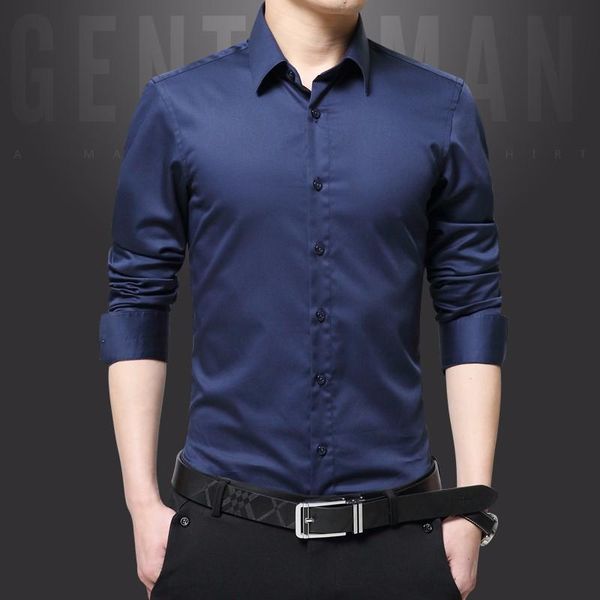 men's dress shirts plus size 5xl men solid color long sleeved business shirt fashion brand for soft comfortable casual social, White;black
men's dress shirts plus size 5xl men solid color long sleeved business shirt fashion brand for soft comfortable casual social, White;black