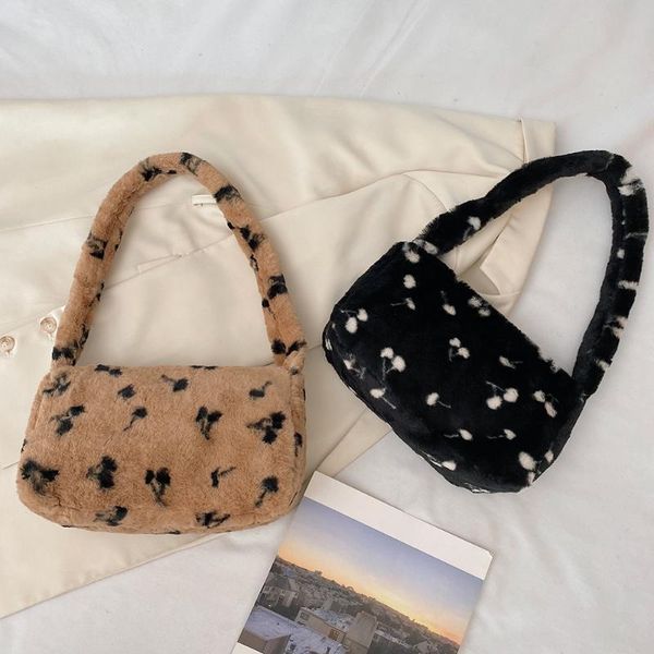 evening bags fashion bolsas feminina soft cherry print plush shoulder bag underarm women autumn winter small tote handbag purse
evening bags fashion bolsas feminina soft cherry print plush shoulder bag underarm women autumn winter small tote handbag purse