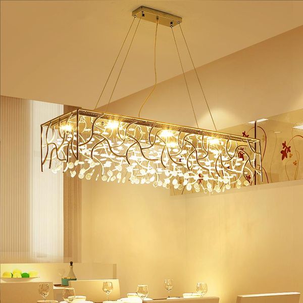modern led crystal chandelier restaurant hanging lights living room fixtures nordic long suspended lighting dining pendant lamps
modern led crystal chandelier restaurant hanging lights living room fixtures nordic long suspended lighting dining pendant lamps