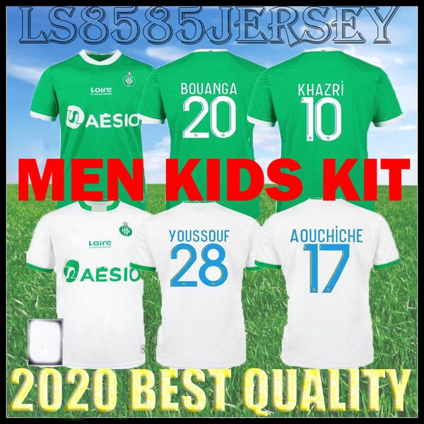 kids kit 20 21 maillot asse soccer jersey 2020 2021 as saints-étienne bouanga khazri youssouf boudebouz hamouma men football shirt equipment, Black;yellow
kids kit 20 21 maillot asse soccer jersey 2020 2021 as saints-étienne bouanga khazri youssouf boudebouz hamouma men football shirt equipment, Black;yellow
