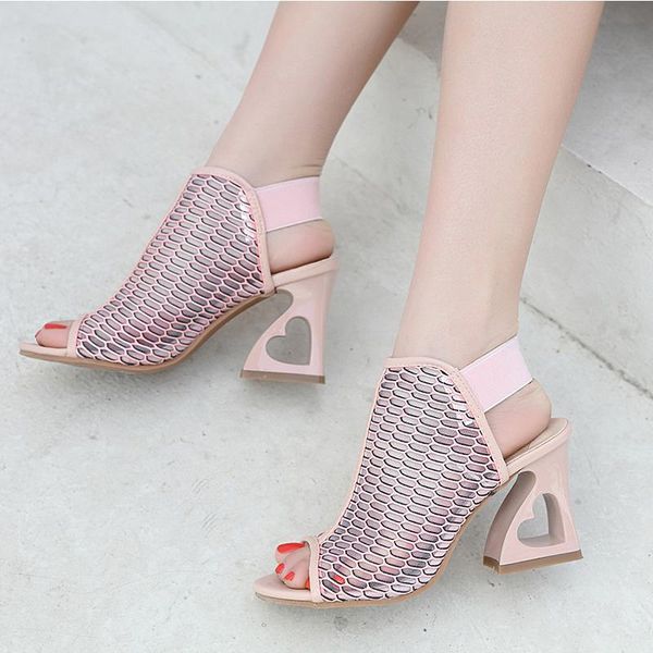 sandals drop summer woman peep toe high heels fashion hollow out pumps party wedding shoes strange se669, Black
sandals drop summer woman peep toe high heels fashion hollow out pumps party wedding shoes strange se669, Black