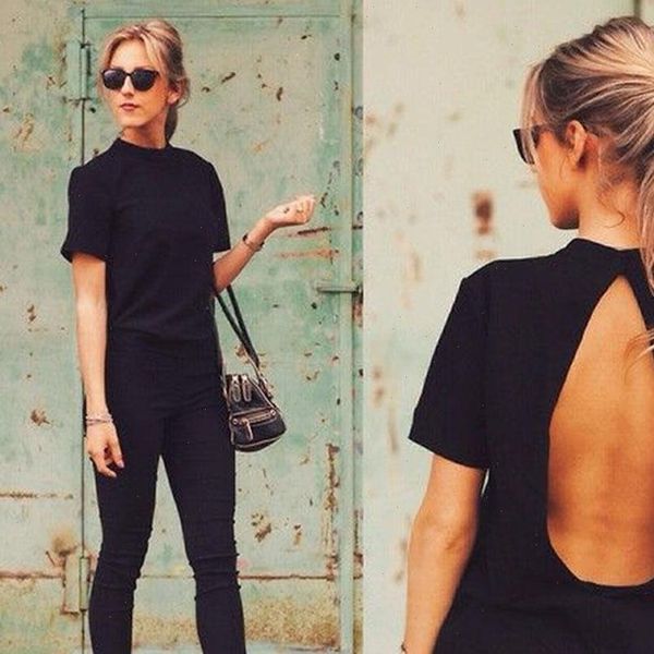 fashion womens casual short sleeve backless loose summer cotton harajuku blouse shirt haut femme ulzzang blusa feminina, White
fashion womens casual short sleeve backless loose summer cotton harajuku blouse shirt haut femme ulzzang blusa feminina, White