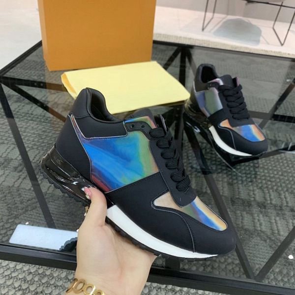 new fashion comfortable womens mens shoes causal shoe magic tie slip platform shoes walking outdoor shoes with box quality, Black
new fashion comfortable womens mens shoes causal shoe magic tie slip platform shoes walking outdoor shoes with box quality, Black