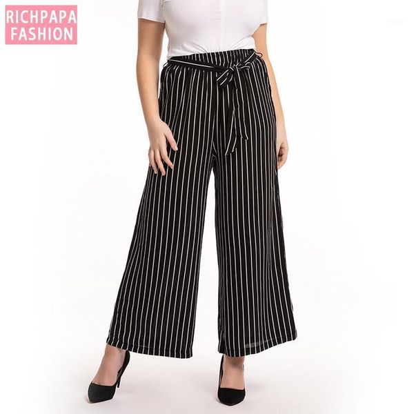 women's pants & capris pantalon femme verano high waist wide leg plus size summer women full length black stripe ladies trousers mujer, Black;white
women's pants & capris pantalon femme verano high waist wide leg plus size summer women full length black stripe ladies trousers mujer, Black;white