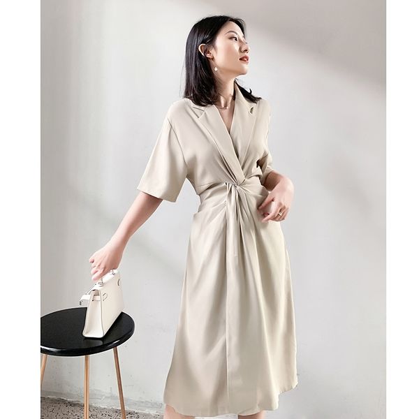 elegant office lady dress twist waist women notched neck midi a-line party dresses casual work vestidos 210608, Black;gray
elegant office lady dress twist waist women notched neck midi a-line party dresses casual work vestidos 210608, Black;gray