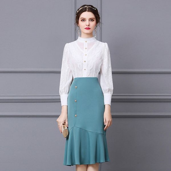 new office lady lace casual dresses 2021 spring summer ruffle dress women slim patchwork long sleeve vintage fishtail skirt xxl plus dlmz, Black;gray
new office lady lace casual dresses 2021 spring summer ruffle dress women slim patchwork long sleeve vintage fishtail skirt xxl plus dlmz, Black;gray