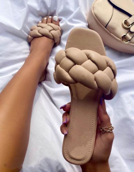 2021 fashion flat slippers women weave slides sandal ladies mules outdoor beach lady shoes woman home slippers female flip flops, Black
2021 fashion flat slippers women weave slides sandal ladies mules outdoor beach lady shoes woman home slippers female flip flops, Black