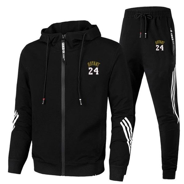 2021 sweater men's autumn and winter hoodie fashion leisure sports fitness two-piece set, Black
2021 sweater men's autumn and winter hoodie fashion leisure sports fitness two-piece set, Black