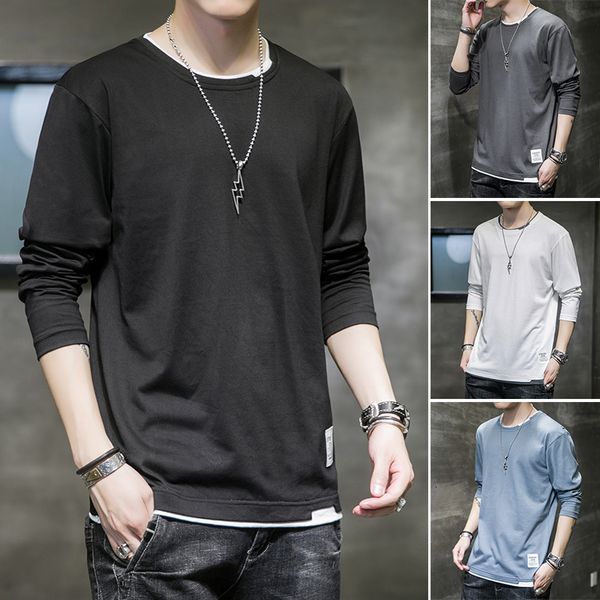 2021 autumn trend new simple pure color personality casual men's youth loose long sleeve round neck hoodie 84f5, Black
2021 autumn trend new simple pure color personality casual men's youth loose long sleeve round neck hoodie 84f5, Black