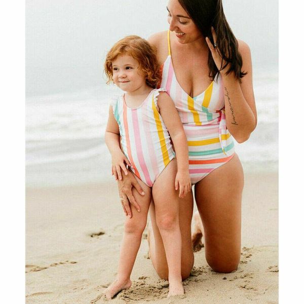rainbow stripe bathing toddler baby summer kids girls beach swimsuit swimwear bikini set monokini bathing suit, Black
rainbow stripe bathing toddler baby summer kids girls beach swimsuit swimwear bikini set monokini bathing suit, Black