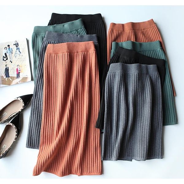 skirts pencil skirt waist 2021 autumn winter women elegant knitted bodycon black solid ladies office wear
skirts pencil skirt waist 2021 autumn winter women elegant knitted bodycon black solid ladies office wear