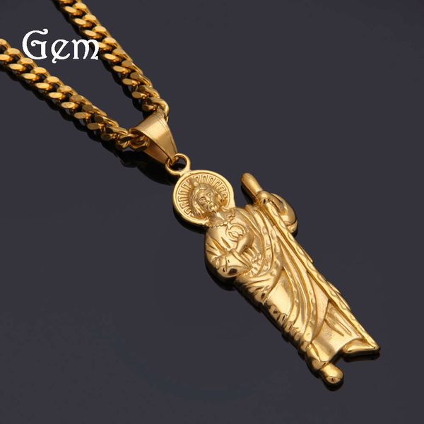 hip hop jewelry crutch sermon jesus pendant jesus stainless steel necklace, Silver
hip hop jewelry crutch sermon jesus pendant jesus stainless steel necklace, Silver
