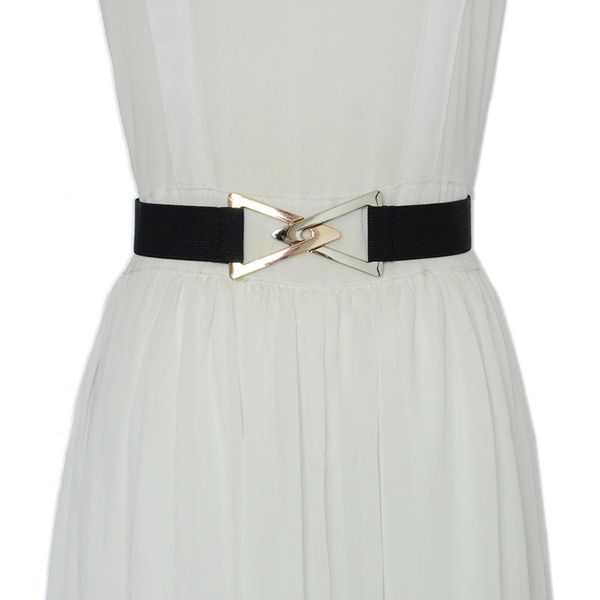 women elastic belt black waistband wide elegant gold buckle cummerbunds for dress cinto wedding coat lady belts, Black;brown
women elastic belt black waistband wide elegant gold buckle cummerbunds for dress cinto wedding coat lady belts, Black;brown